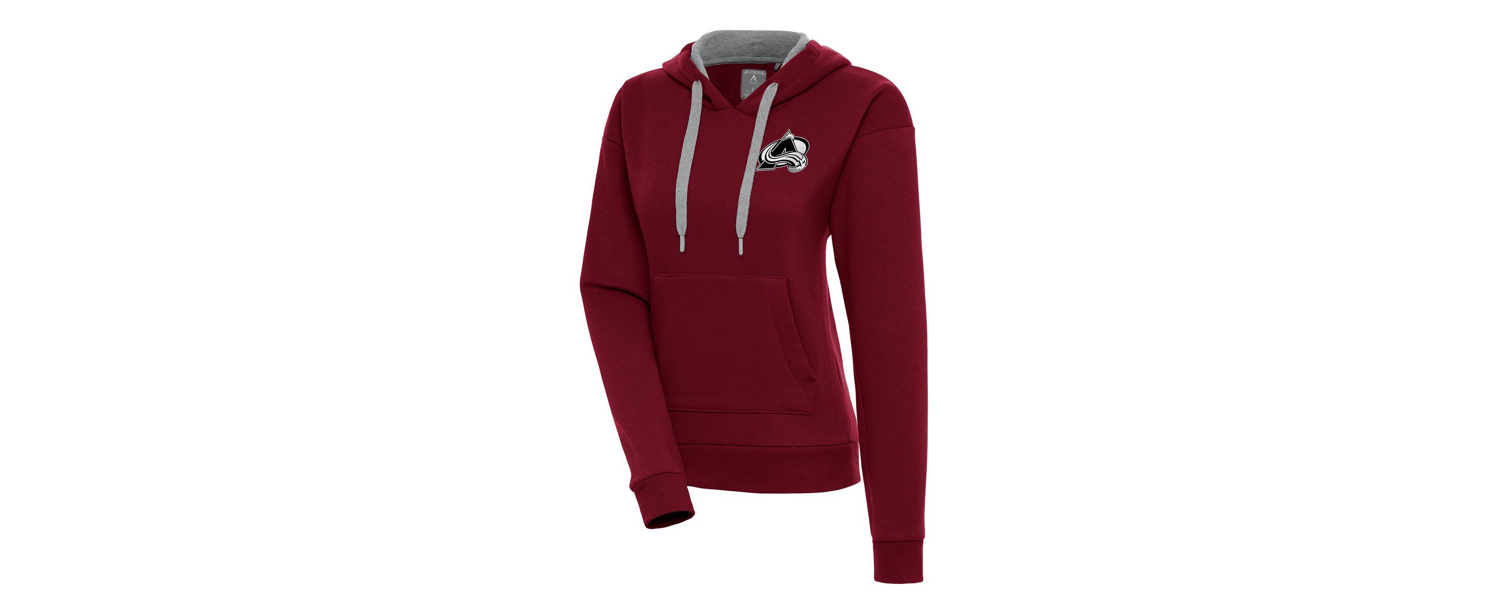 NHL Colorado Avalanche Metallic Logo Victory Pullover Hoodie