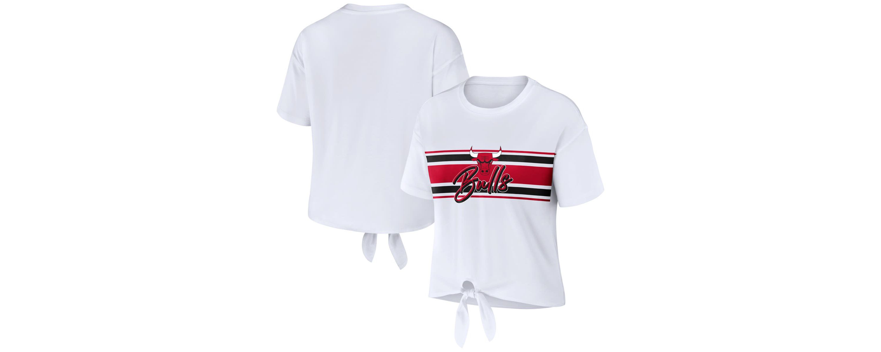 NBA Chicago Bulls Tie-Front T-Shirt