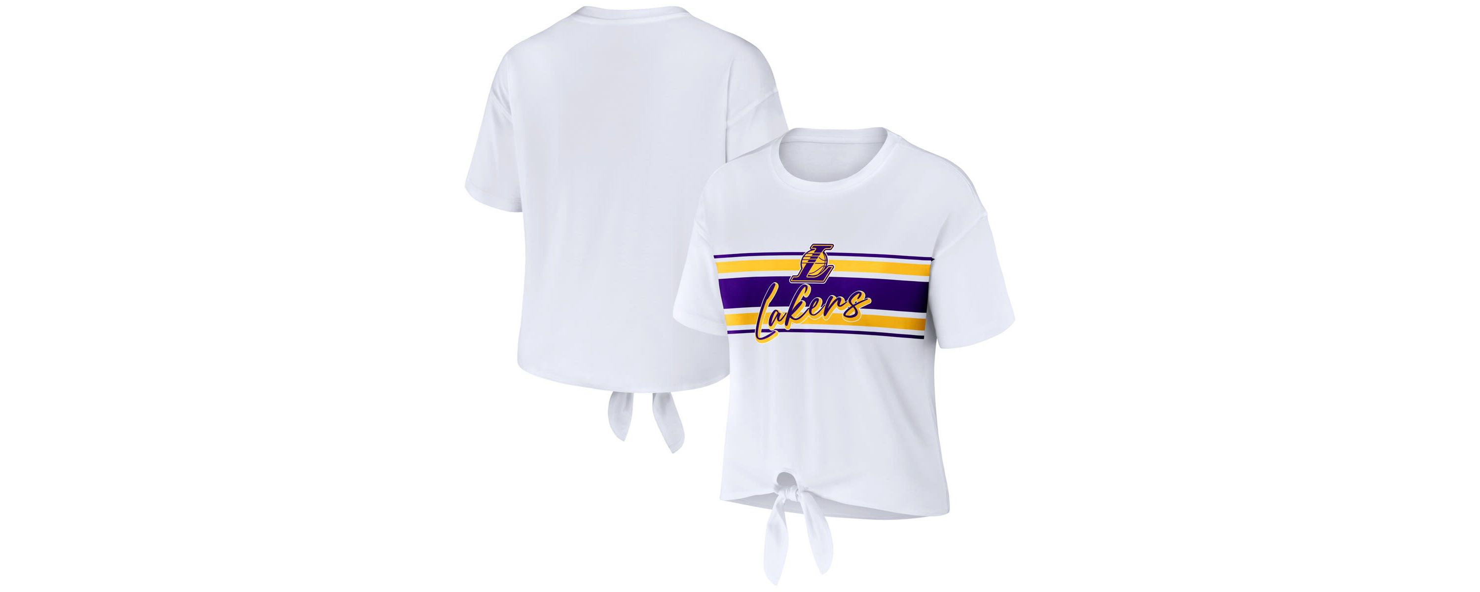 NBA Los Angeles Lakers Tie-Front T-Shirt