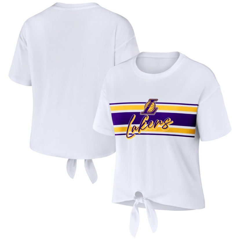NBA Los Angeles Lakers Tie-Front T-Shirt