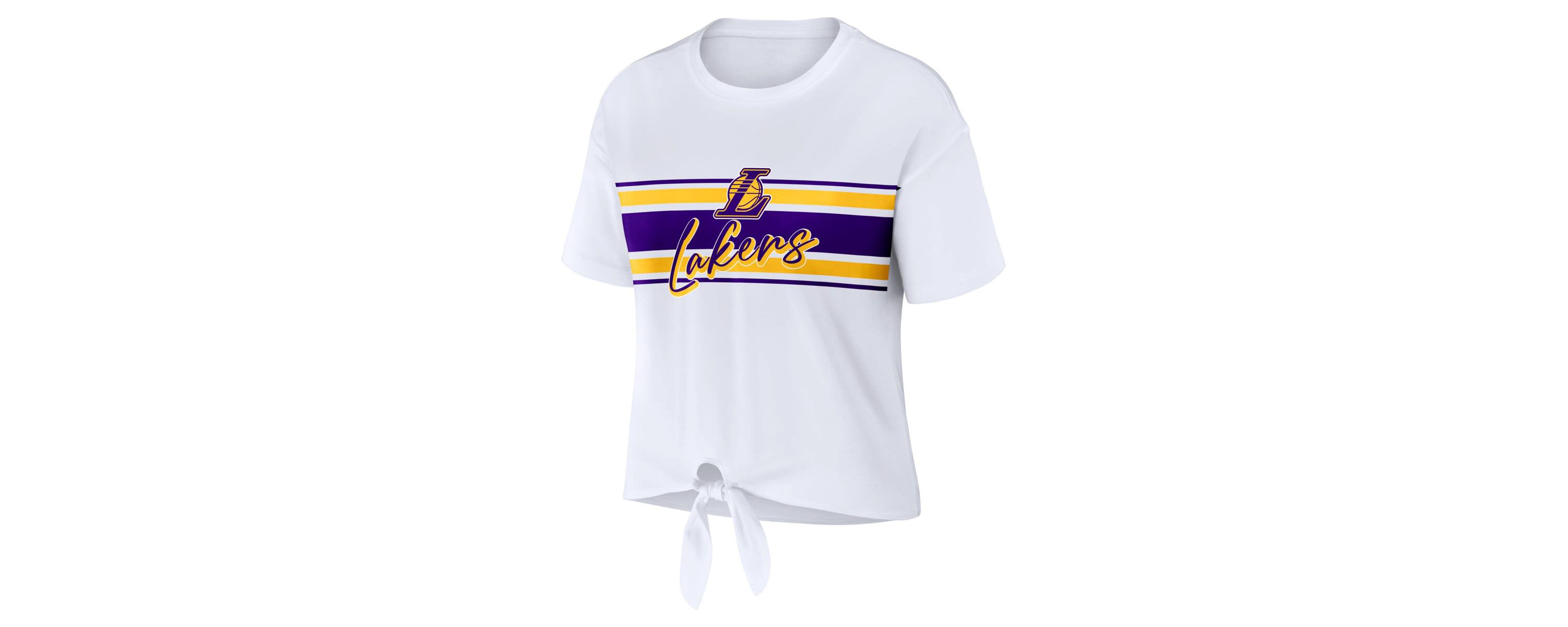 NBA Los Angeles Lakers Tie-Front T-Shirt