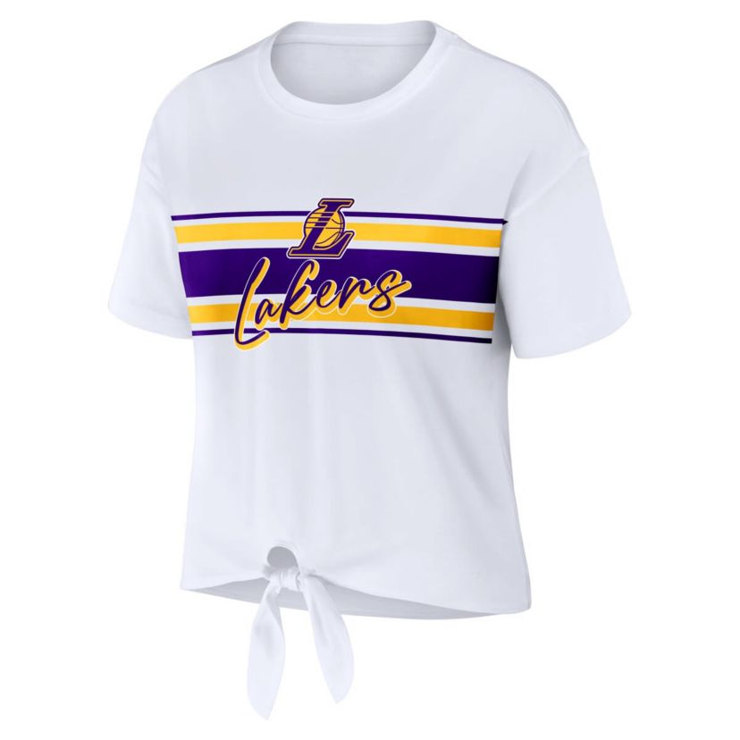 NBA Los Angeles Lakers Tie-Front T-Shirt