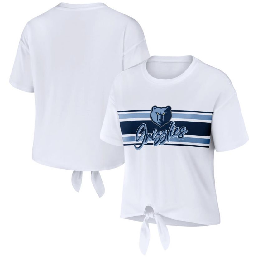 NBA Memphis Grizzlies Tie-Front T-Shirt