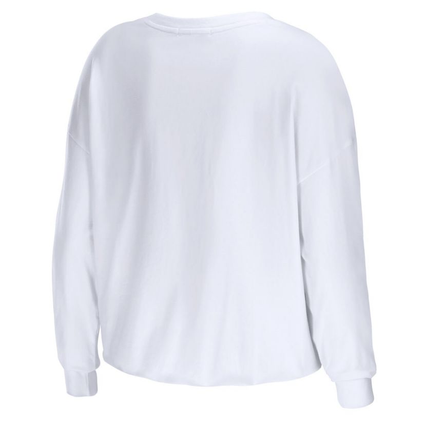 NBA Chicago Bulls Cropped Long Sleeve T-Shirt