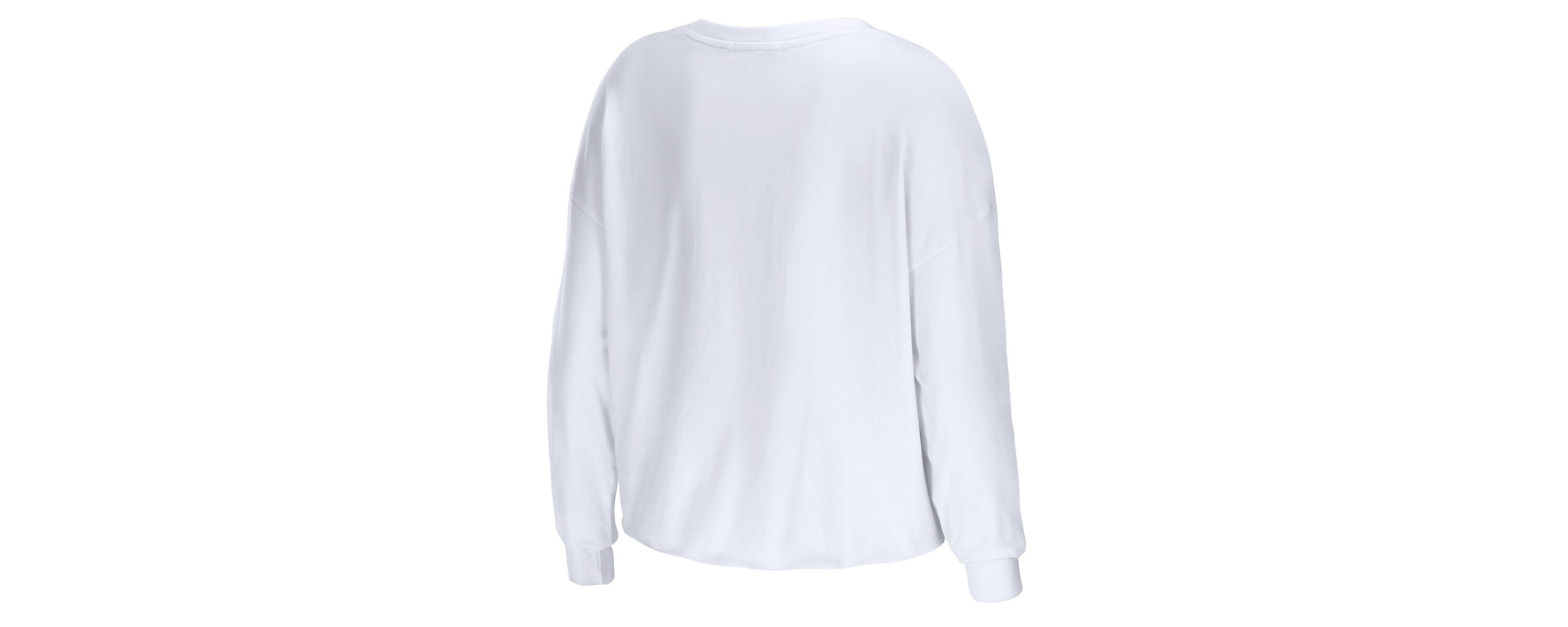 NBA Los Angeles Lakers Cropped Long Sleeve T-Shirt