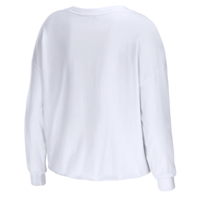 NBA Los Angeles Lakers Cropped Long Sleeve T-Shirt