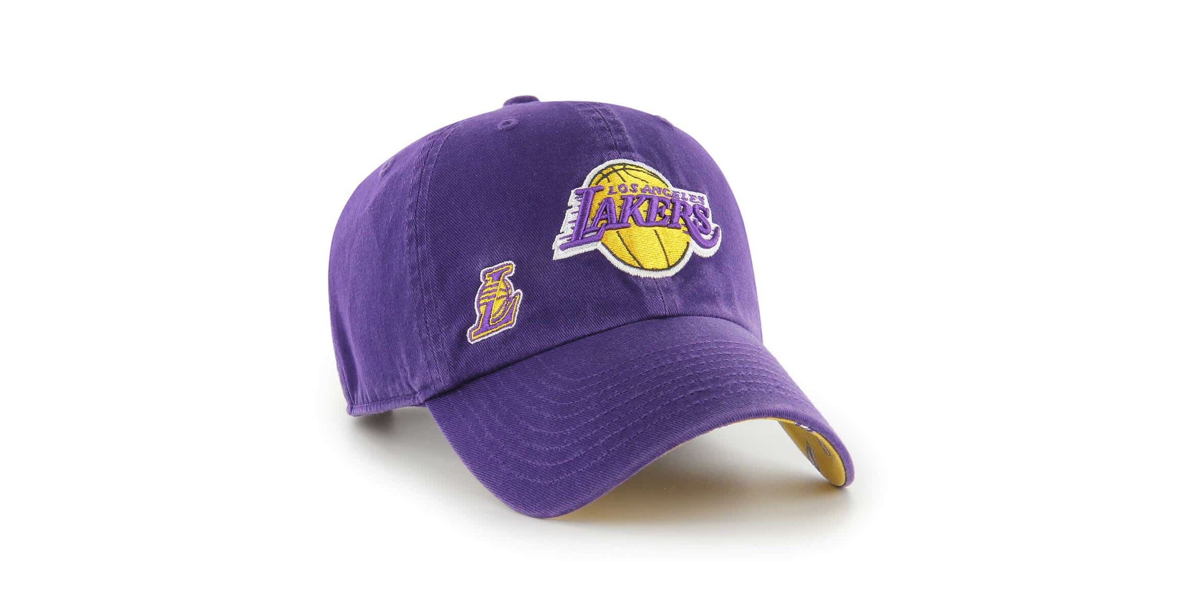 NBA Los Angeles Lakers Confetti Undervisor Clean Up Adjustable Hat