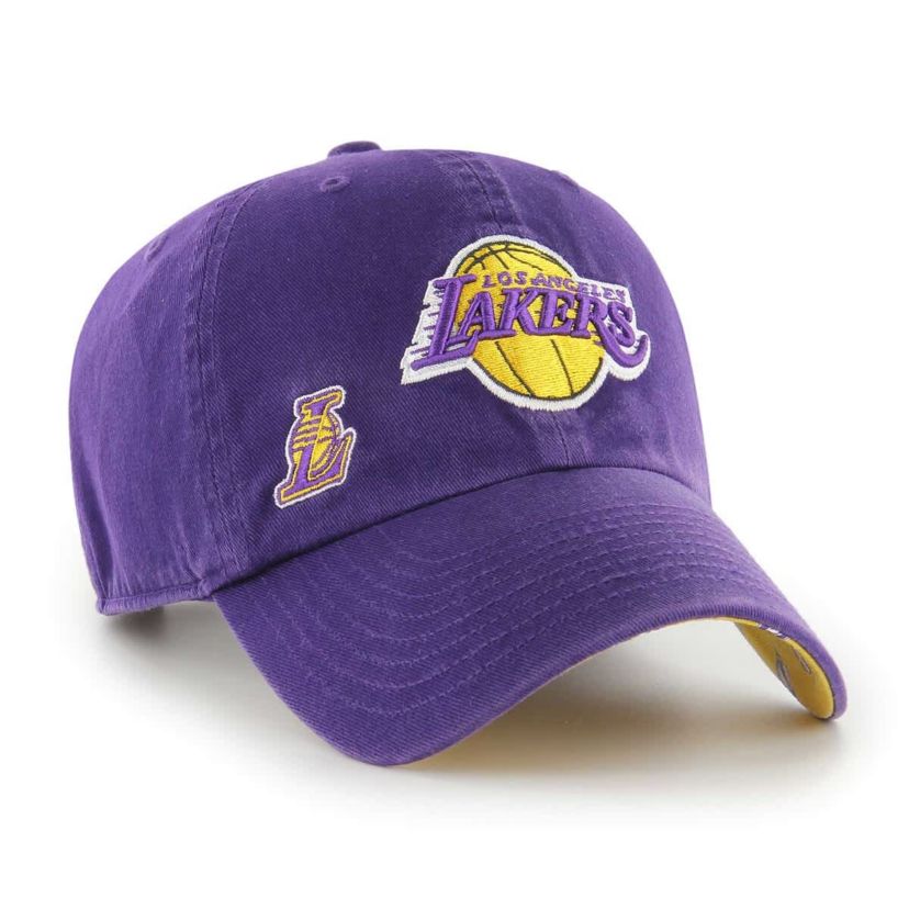 NBA Los Angeles Lakers Confetti Undervisor Clean Up Adjustable Hat
