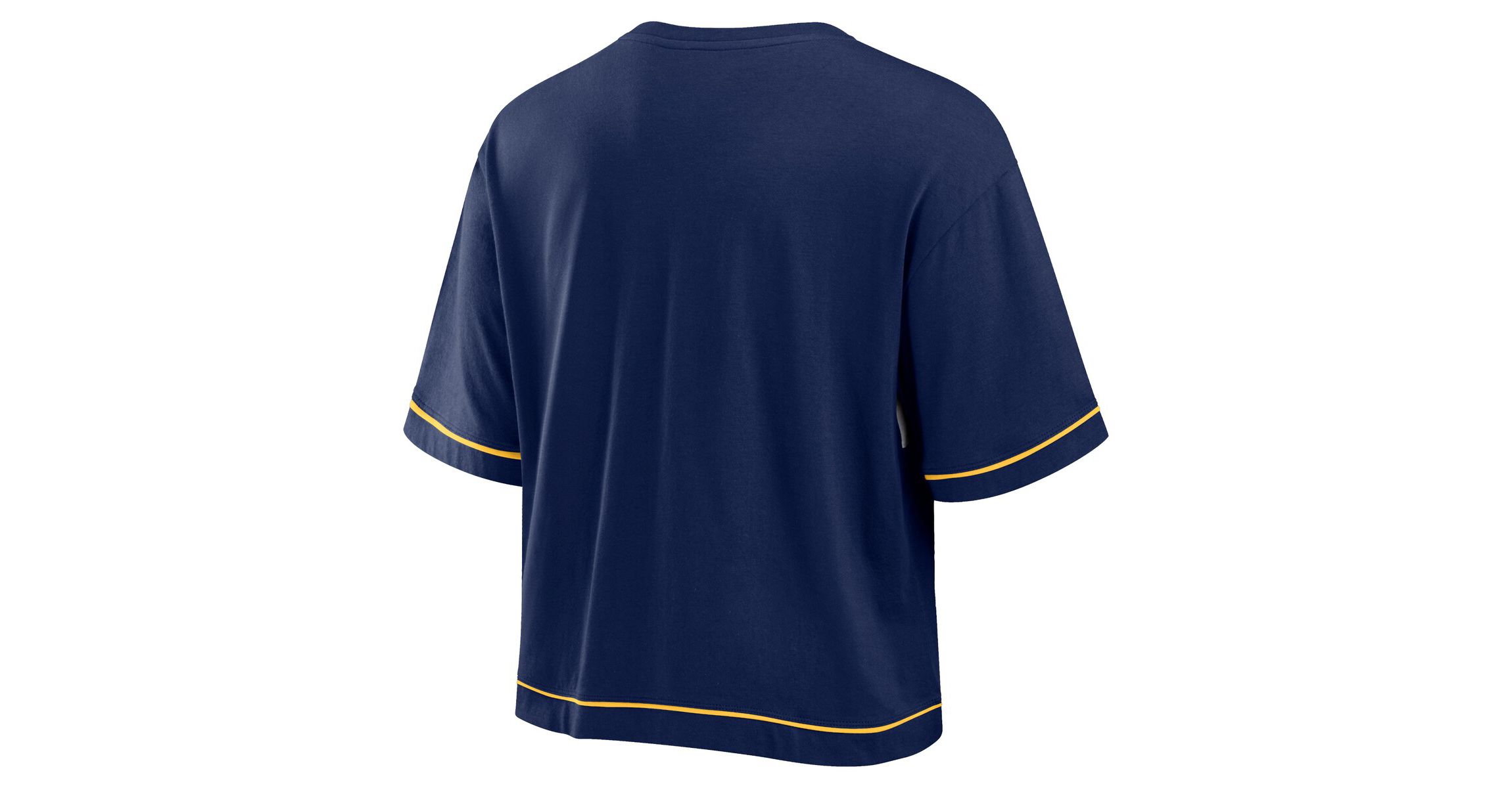 California Golden Bears NCAA Fanatics Cal Bears Home Team Bold Fashion Modest V-Neck Cropped T-Shirt