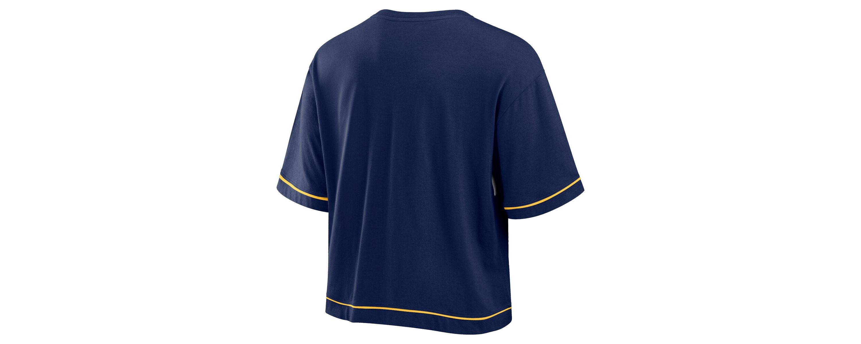 California Golden Bears NCAA Fanatics Cal Bears Home Team Bold Fashion Modest V-Neck Cropped T-Shirt