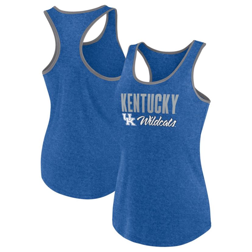 NCAA Fanatics Kentucky Wildcats Fuel Racerback Tank Top