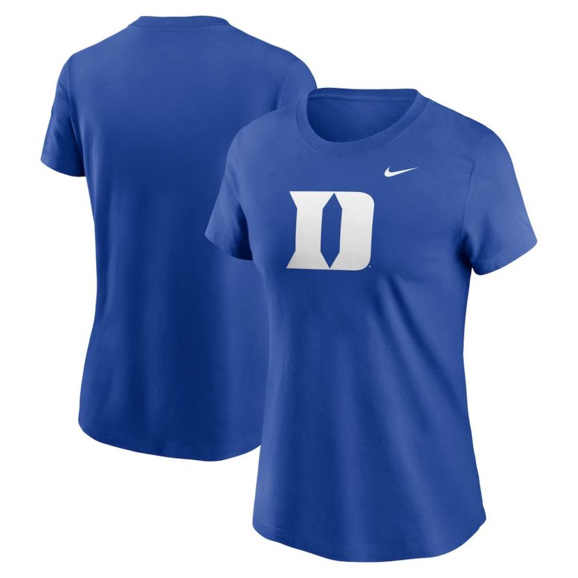 Duke Blue Devils NCAA Nike Duke Devils Primetime Logo T-Shirt