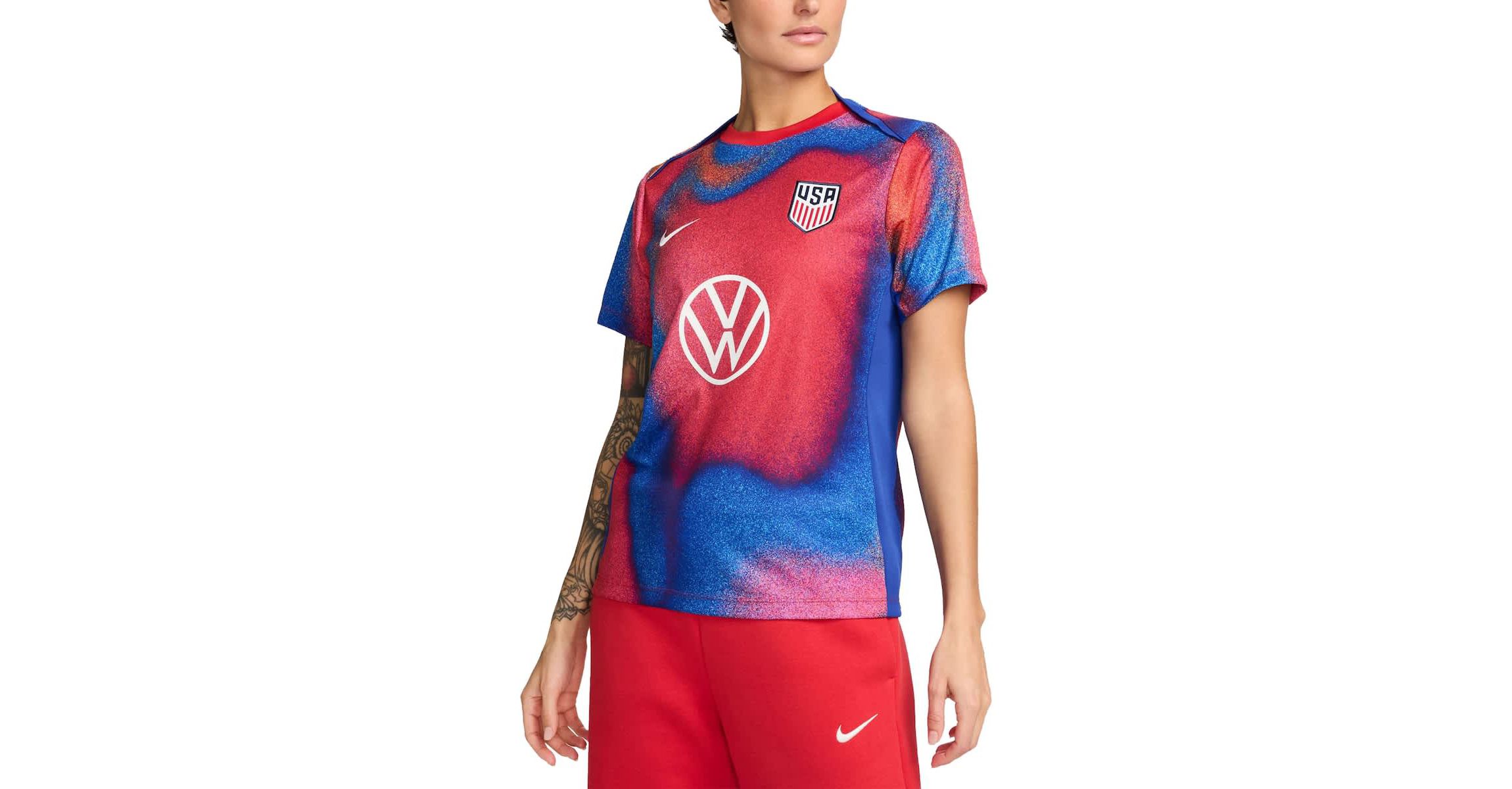 Soccer National Teams Nike USMNT 2024 Academy Pro Pre-Match Top