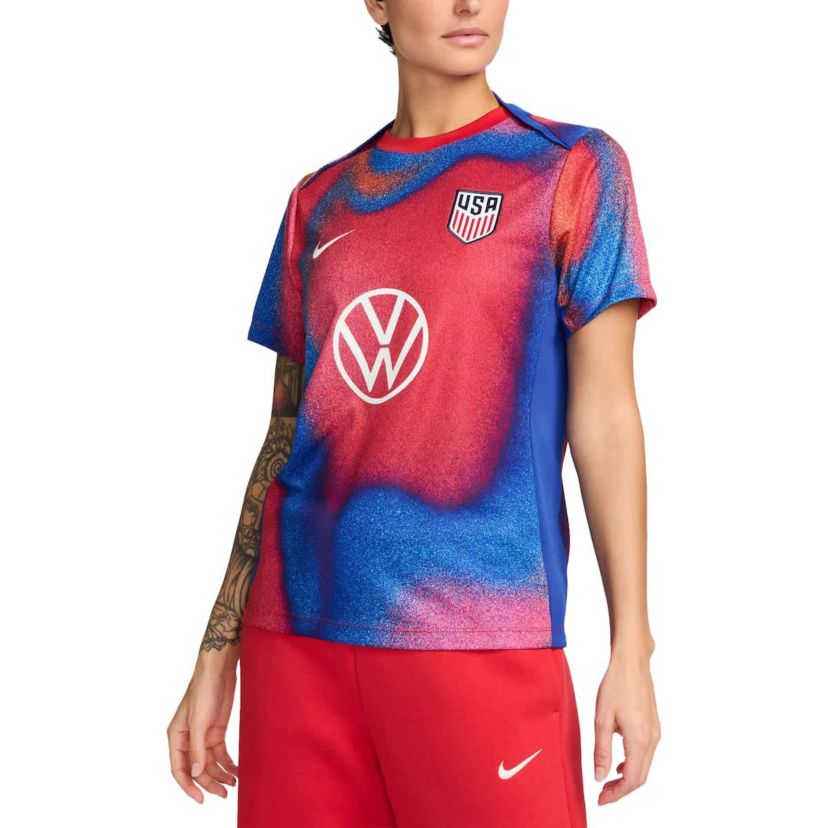 Soccer National Teams Nike USMNT 2024 Academy Pro Pre-Match Top