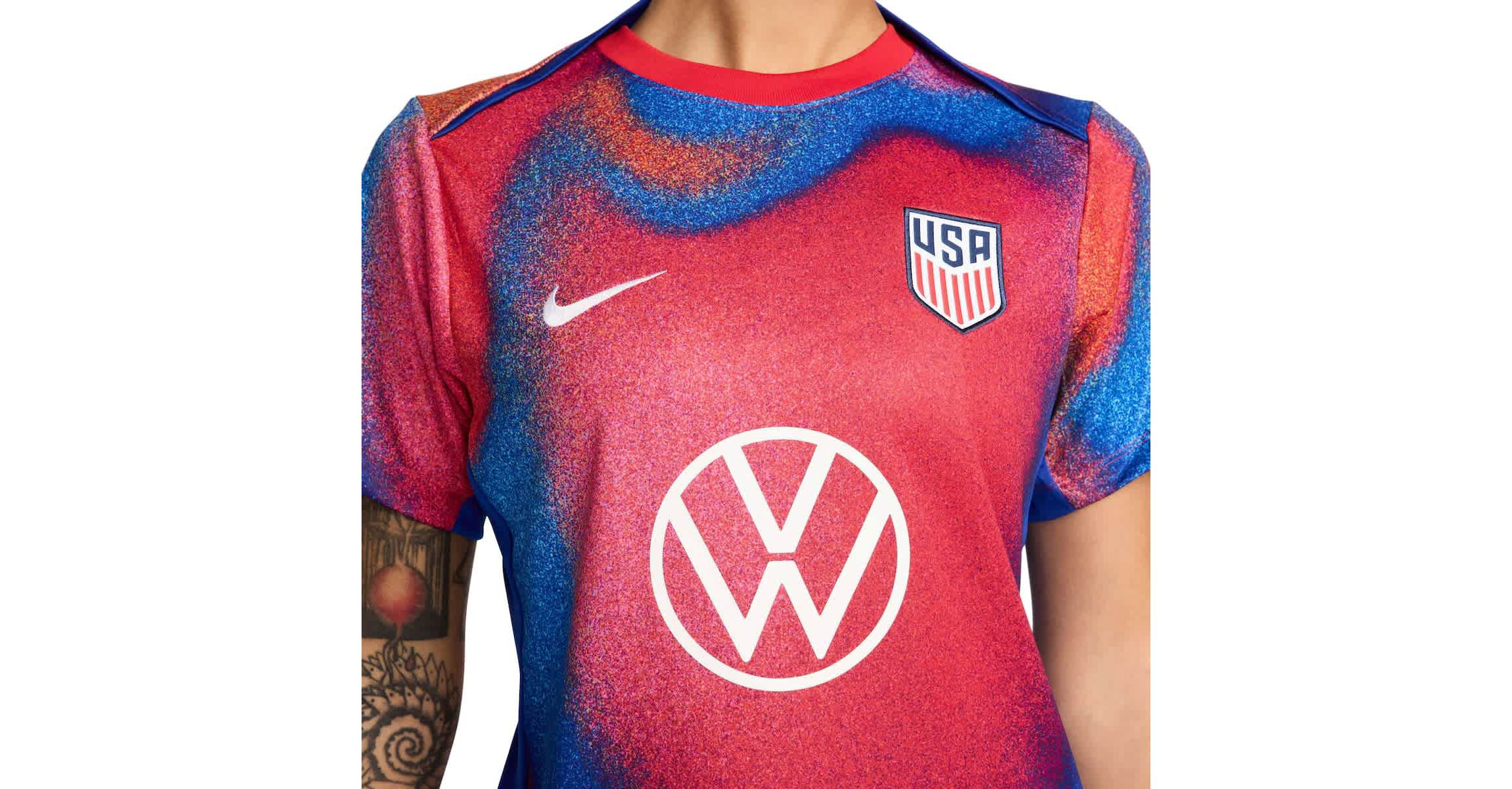Soccer National Teams Nike USMNT 2024 Academy Pro Pre-Match Top