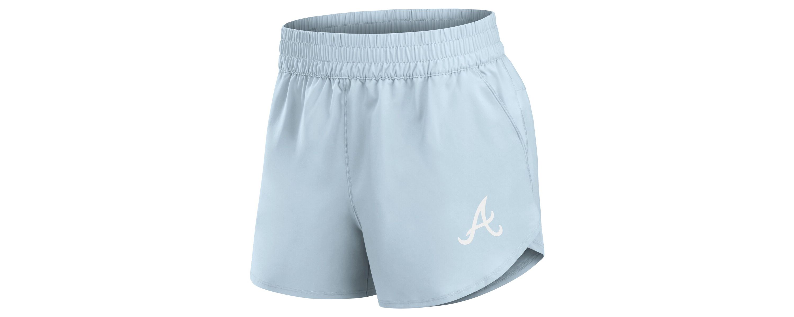 MLB Fanatics Light Atlanta Braves Studio Woven Vibe Shorts