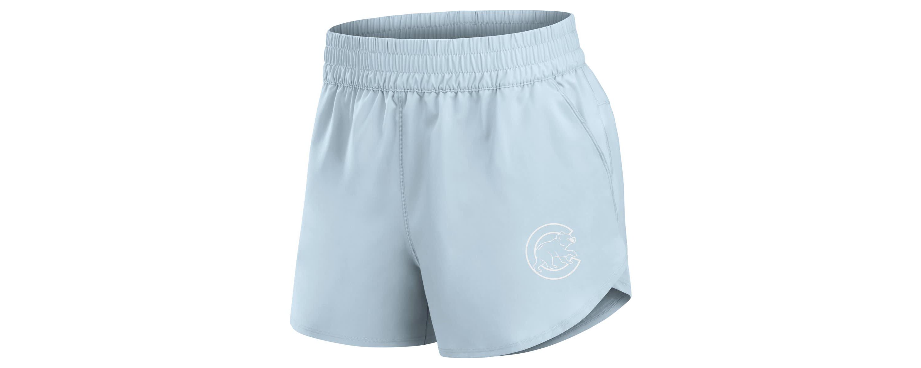 MLB Fanatics Light Chicago Cubs Studio Woven Vibe Shorts