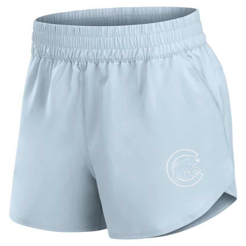 MLB Fanatics Light Chicago Cubs Studio Woven Vibe Shorts