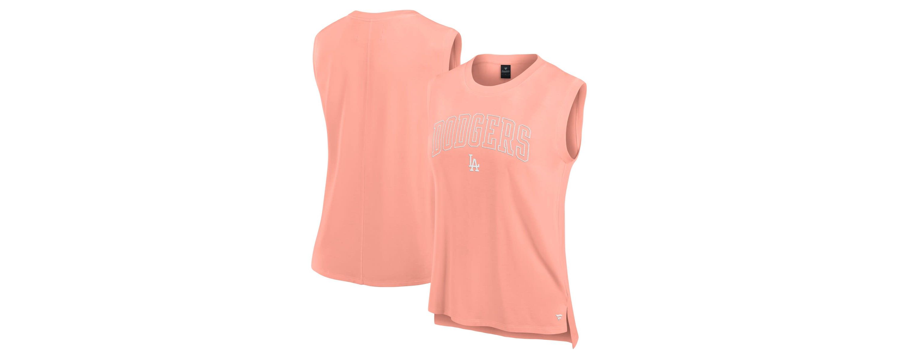 MLB Fanatics Los Angeles Dodgers Studio Gym Tank Top