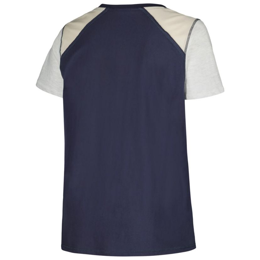 MLB Cleveland Guardians Plus Size Henley T-Shirt