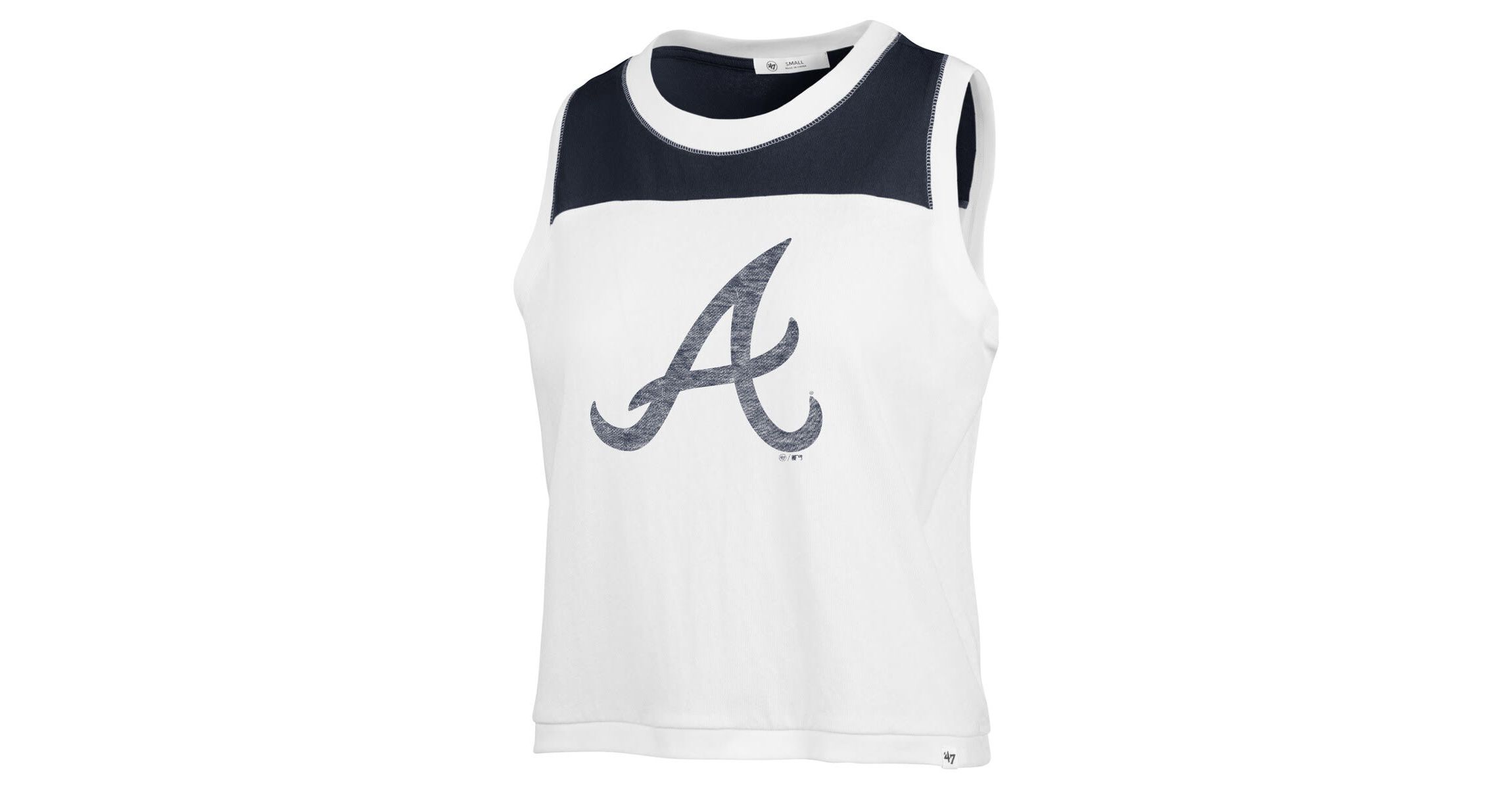 MLB Atlanta Braves Plus Size Waist Length Muscle Tank Top