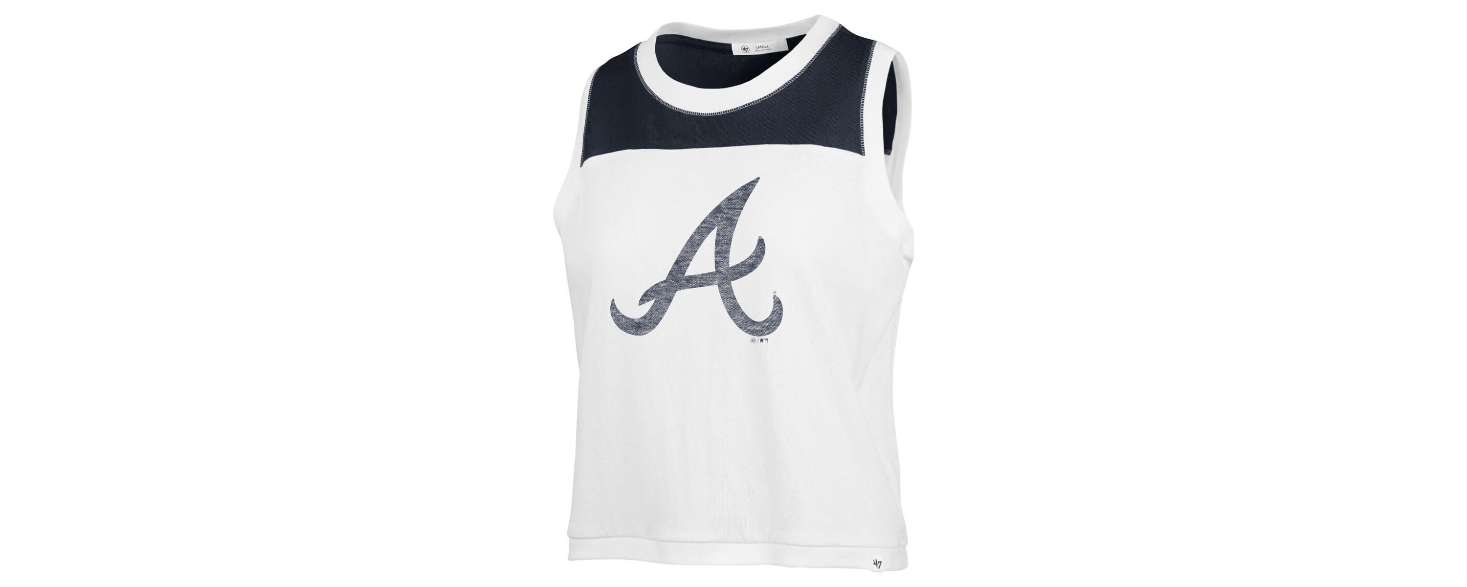 MLB Atlanta Braves Plus Size Waist Length Muscle Tank Top