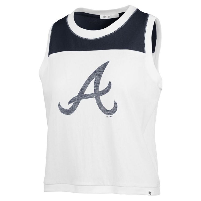MLB Atlanta Braves Plus Size Waist Length Muscle Tank Top