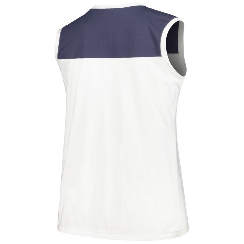 MLB Tampa Bay Rays Plus Size Waist Length Muscle Tank Top