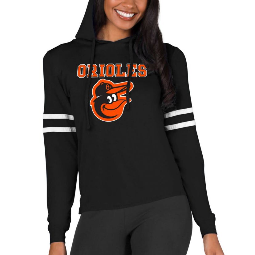 MLB Baltimore Orioles Marathon Lightweight Lounge Pullover Hoodie