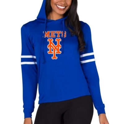 Concepts Sport MLB New York Mets Marathon Lightweight Lounge Pullover Hoodie, X-Large -  0197393319267