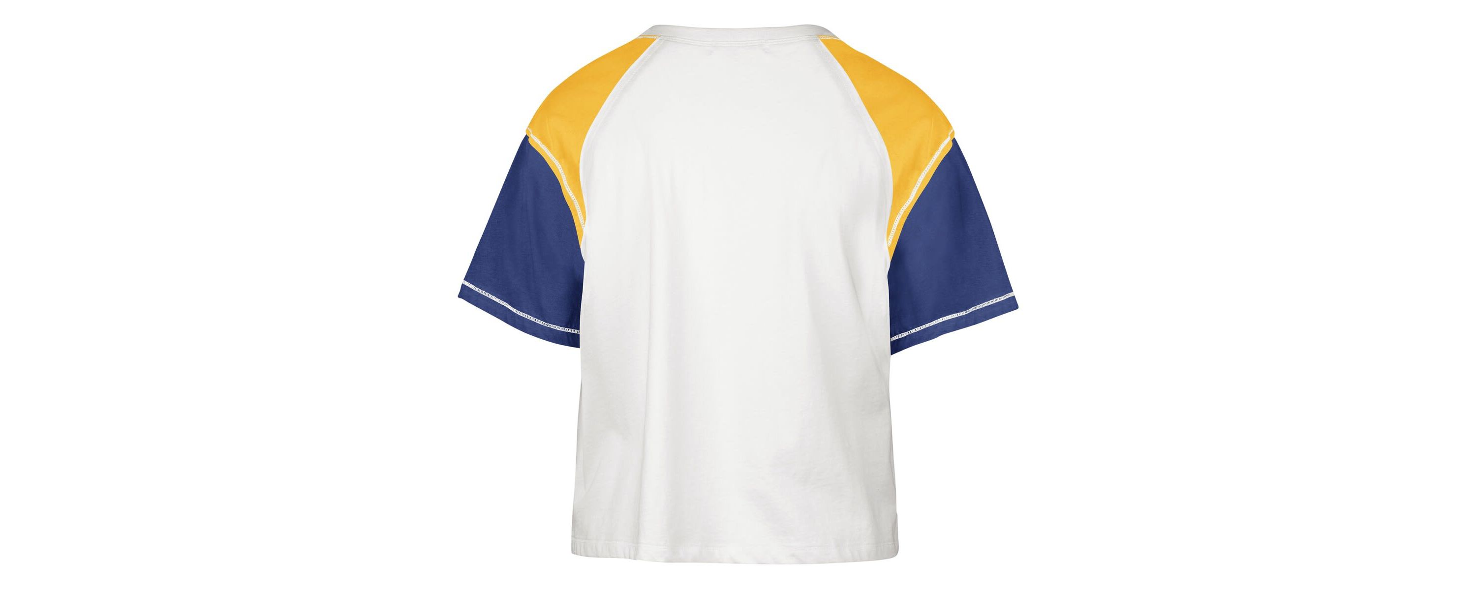NBA Golden State Warriors Premier Raglan Cropped T-Shirt