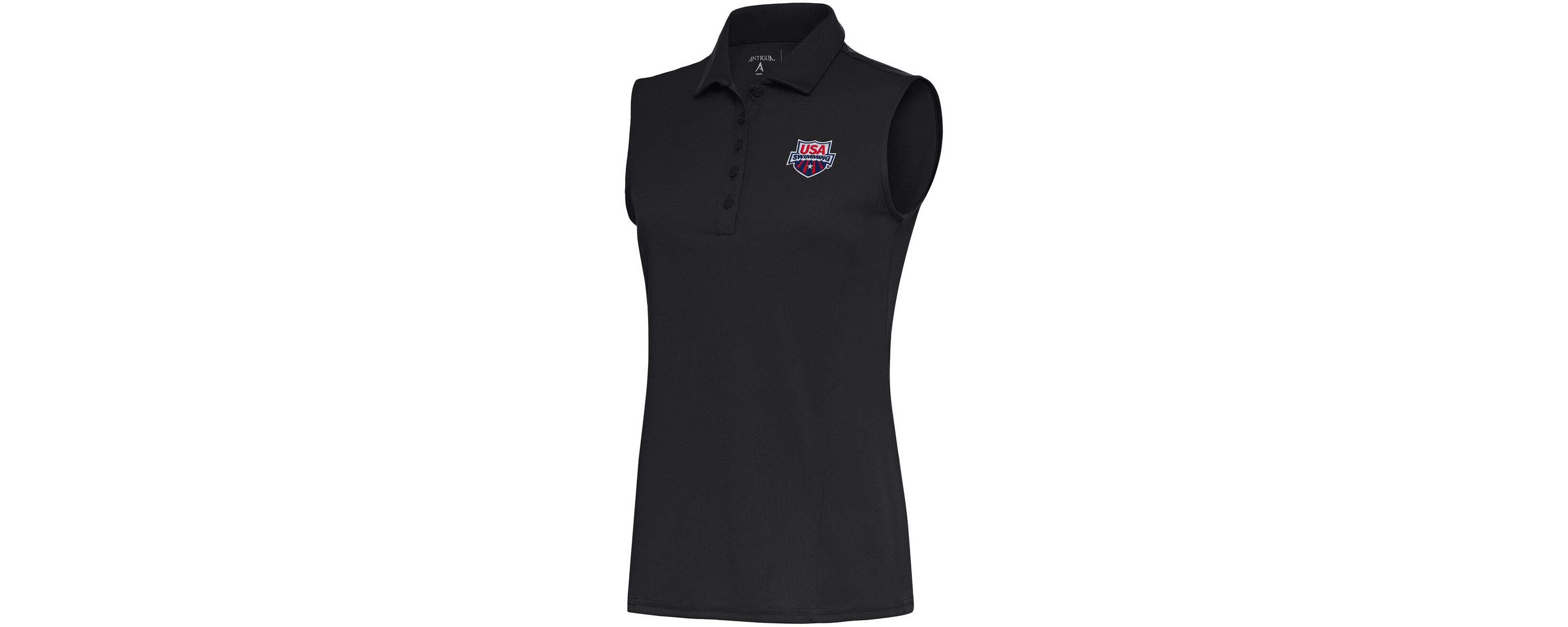 Olympics USA Swimming Sleeveless Tribute Polo