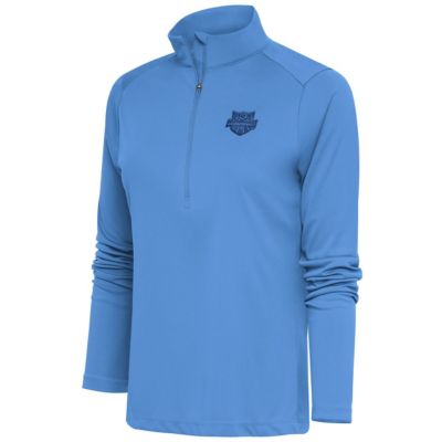 Antigua Olympics Powder USA Swimming Tribute Half-Zip Pullover Top