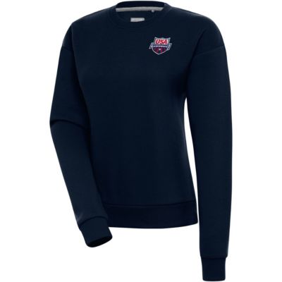 Antigua Olympics USA Swimming Victory Pullover Sweatshirt