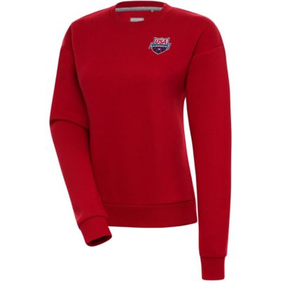 Antigua Olympics USA Swimming Victory Pullover Sweatshirt