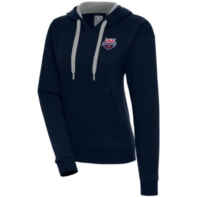 Antigua Women's Olympics USA Swimming Victory Pullover Hoodie