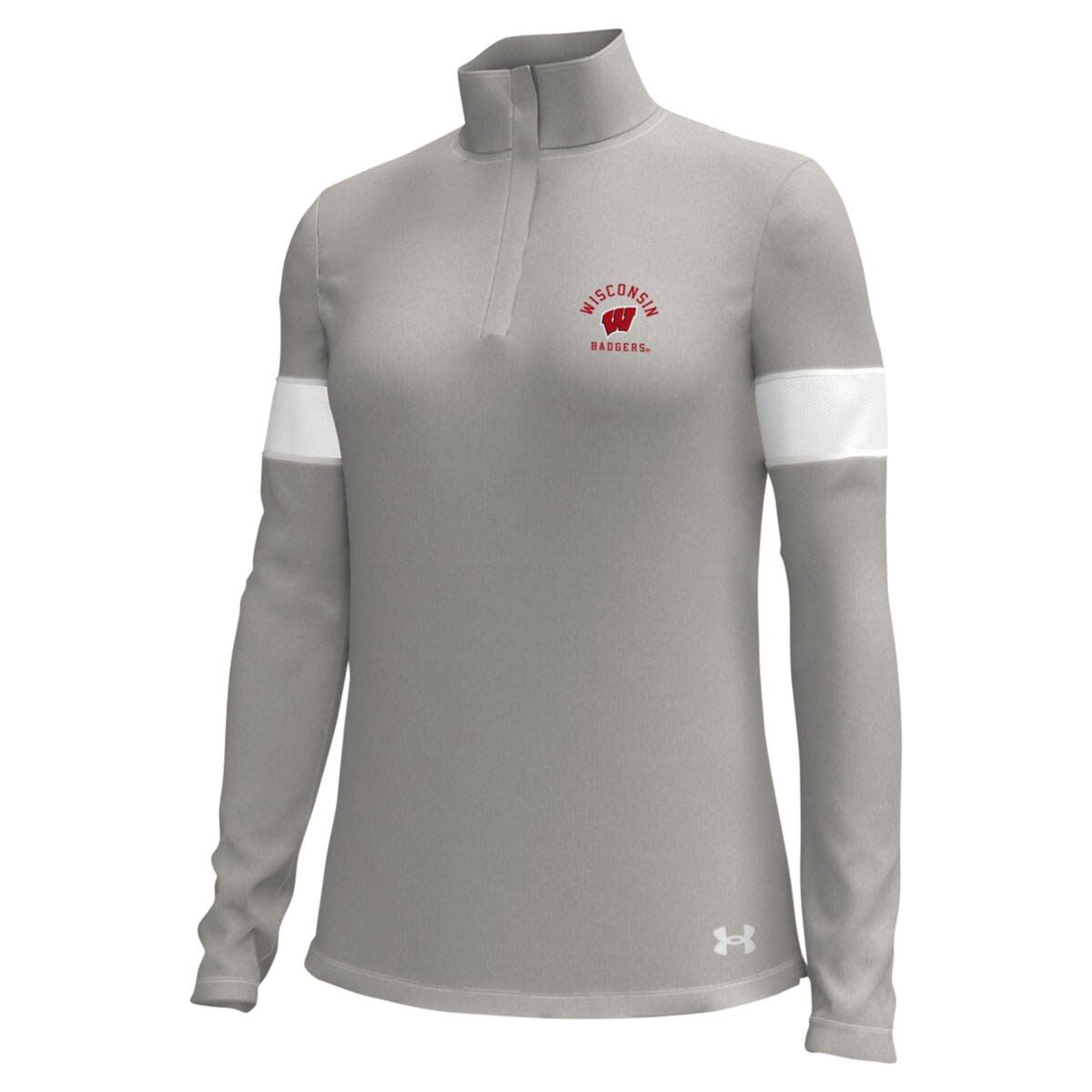 NCAA Under Armour Wisconsin Badgers Gameday Challenger Quarter-Zip Top