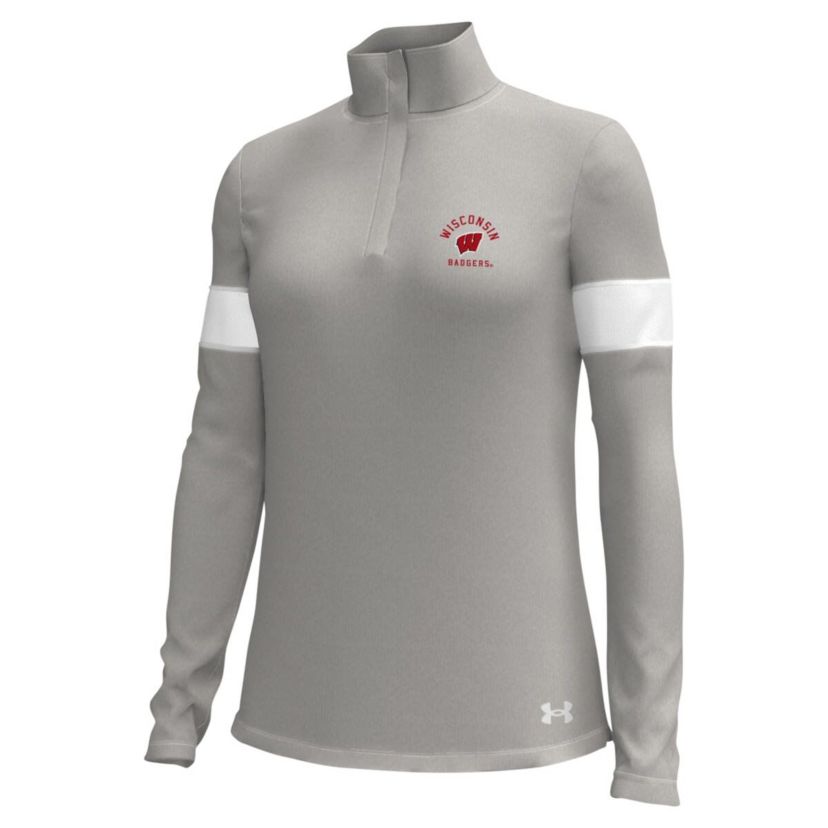 NCAA Under Armour Wisconsin Badgers Gameday Challenger Quarter-Zip Top