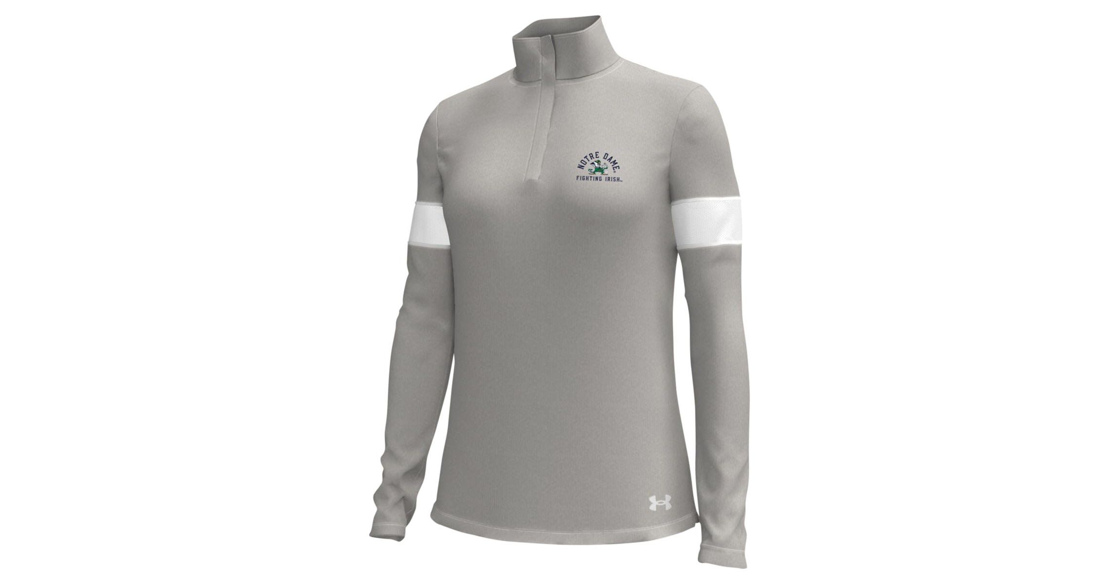 NCAA Under Armour Notre Dame Fighting Irish Gameday Challenger Quarter-Zip Top