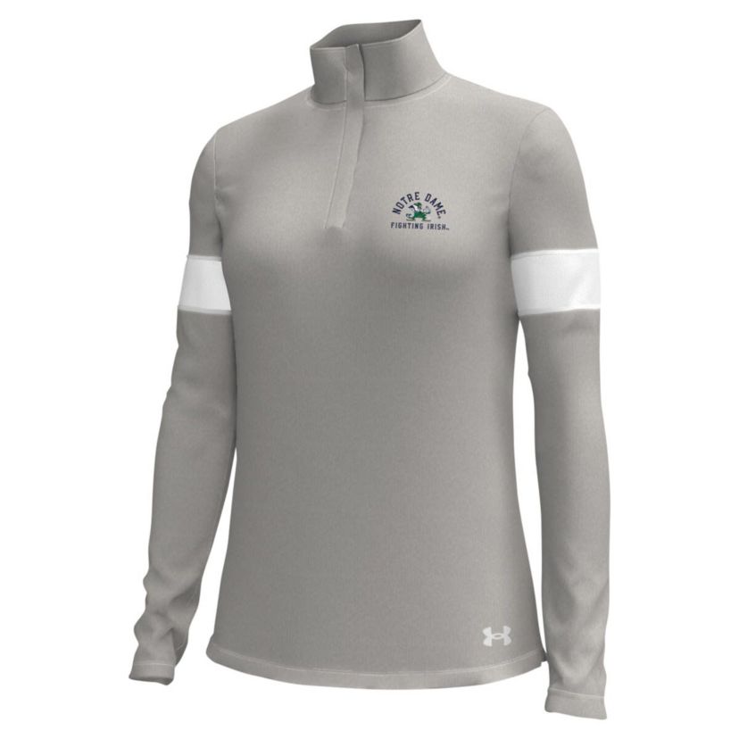 NCAA Under Armour Notre Dame Fighting Irish Gameday Challenger Quarter-Zip Top