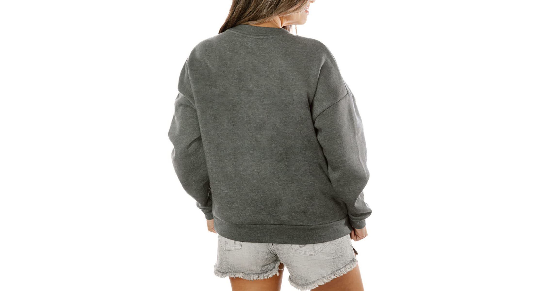 MLS Charlotte FC Oversized Fleece Pullover Sweatshirt