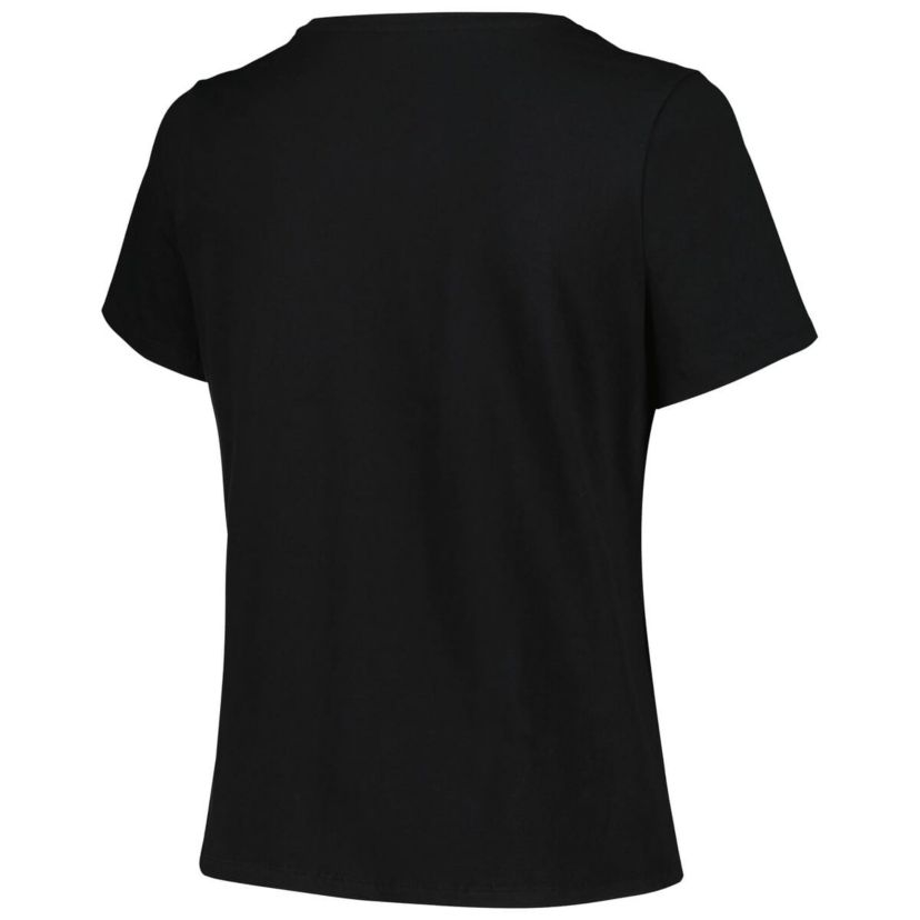 NHL Carolina Hurricanes Plus Size Arch Over Logo T-Shirt