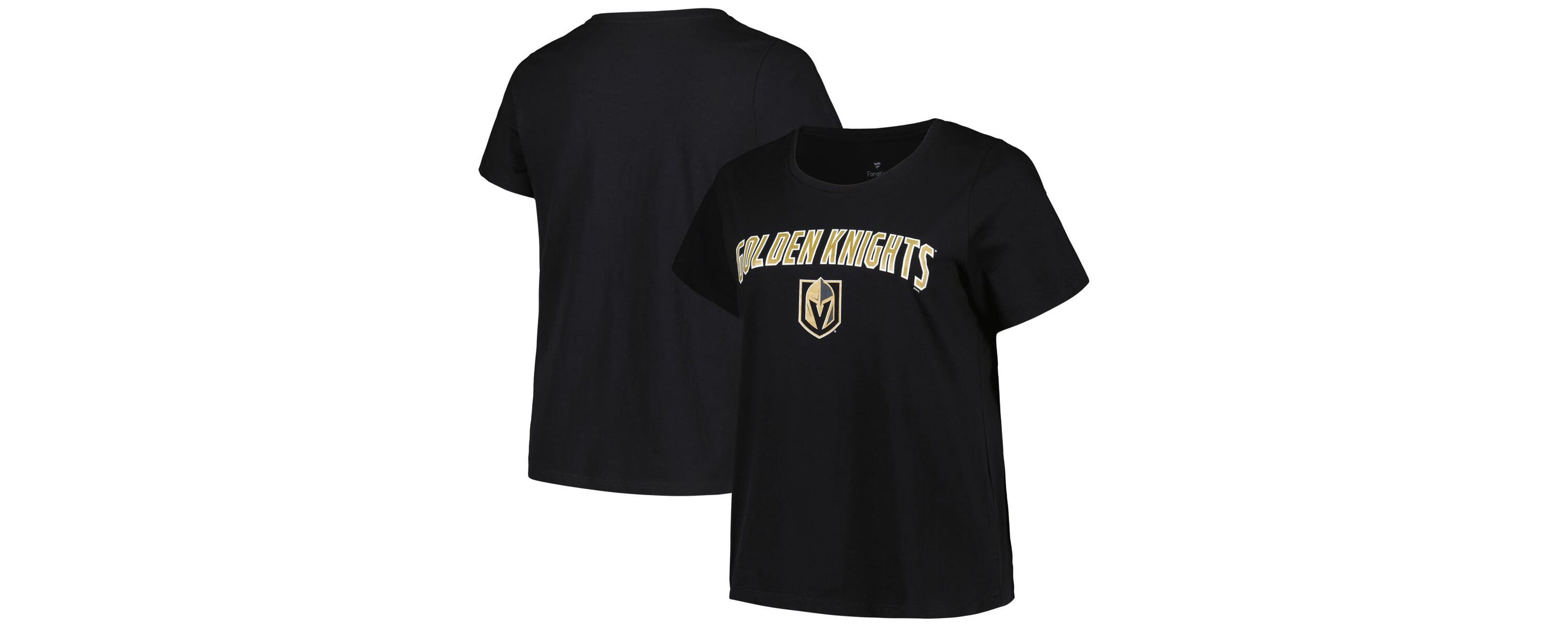 NHL Vegas Golden Knights Plus Size Arch Over Logo T-Shirt