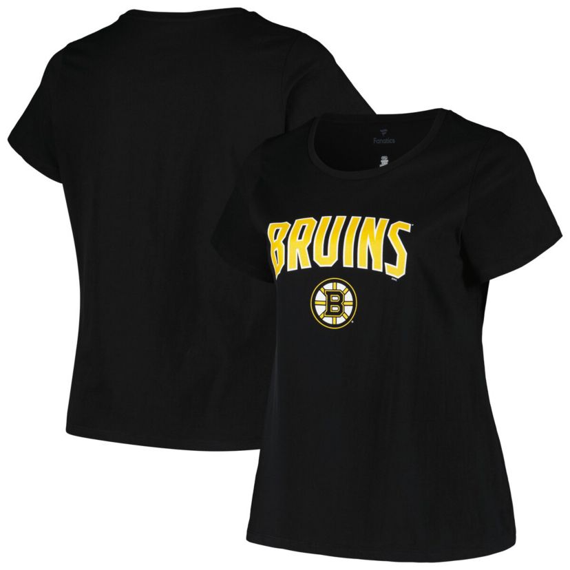 NHL Plus Size Arch Over Logo T-Shirt