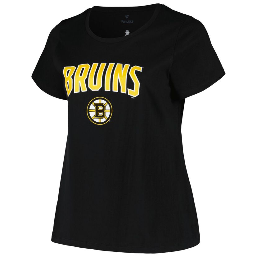 NHL Plus Size Arch Over Logo T-Shirt