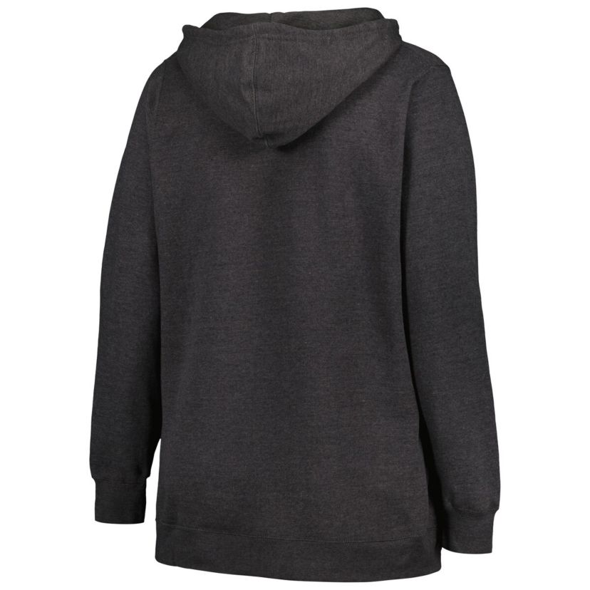 NHL Colorado Avalanche Plus Size Arch Over Logo Pullover Hoodie