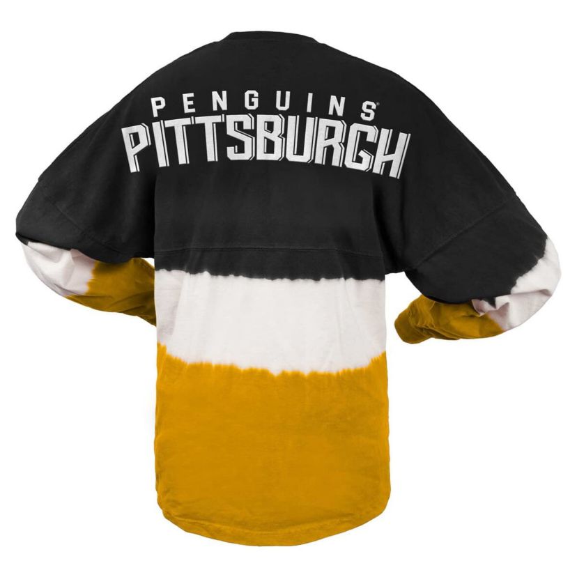 NHL Fanatics Pittsburgh Penguins Ombre Long Sleeve T-Shirt