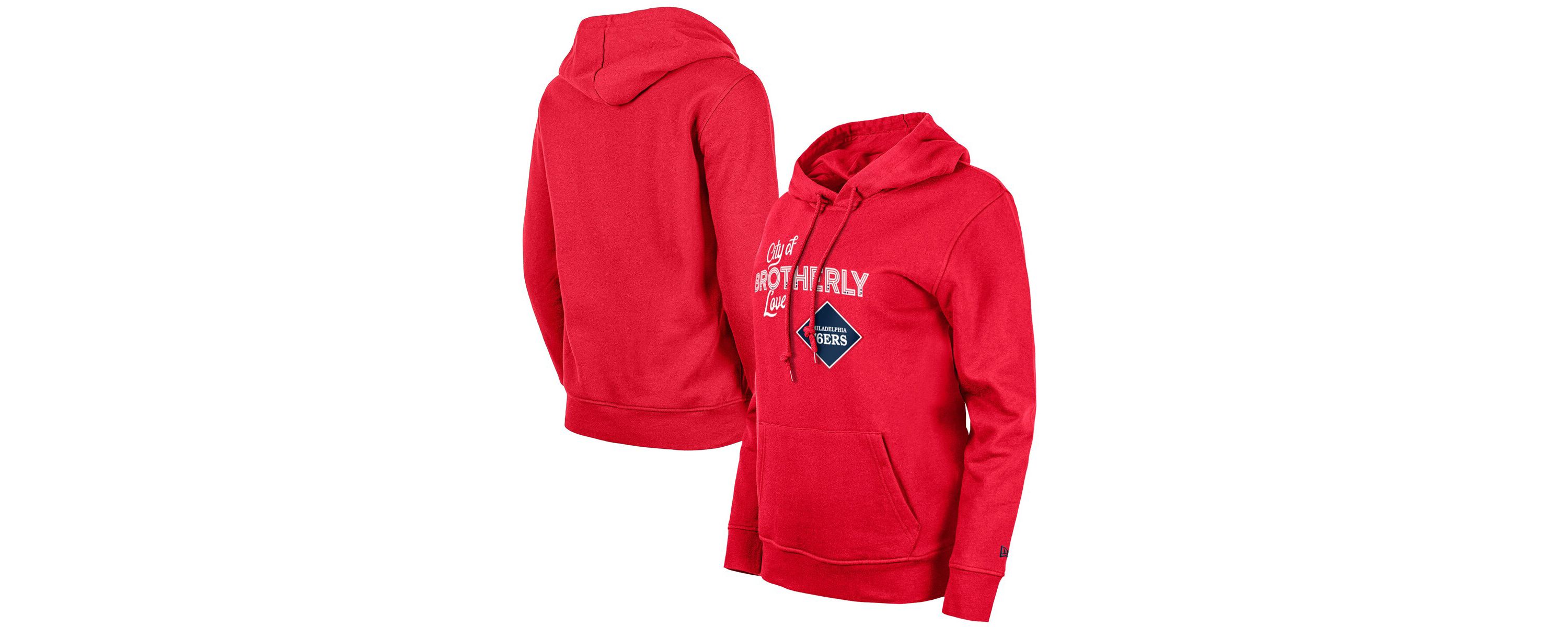 NBA Philadelphia 76ers 2023/24 City Edition Pullover Hoodie