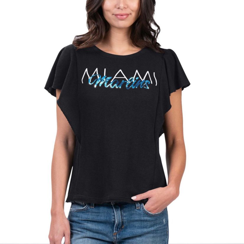 MLB Miami Marlins Crowd Wave T-Shirt