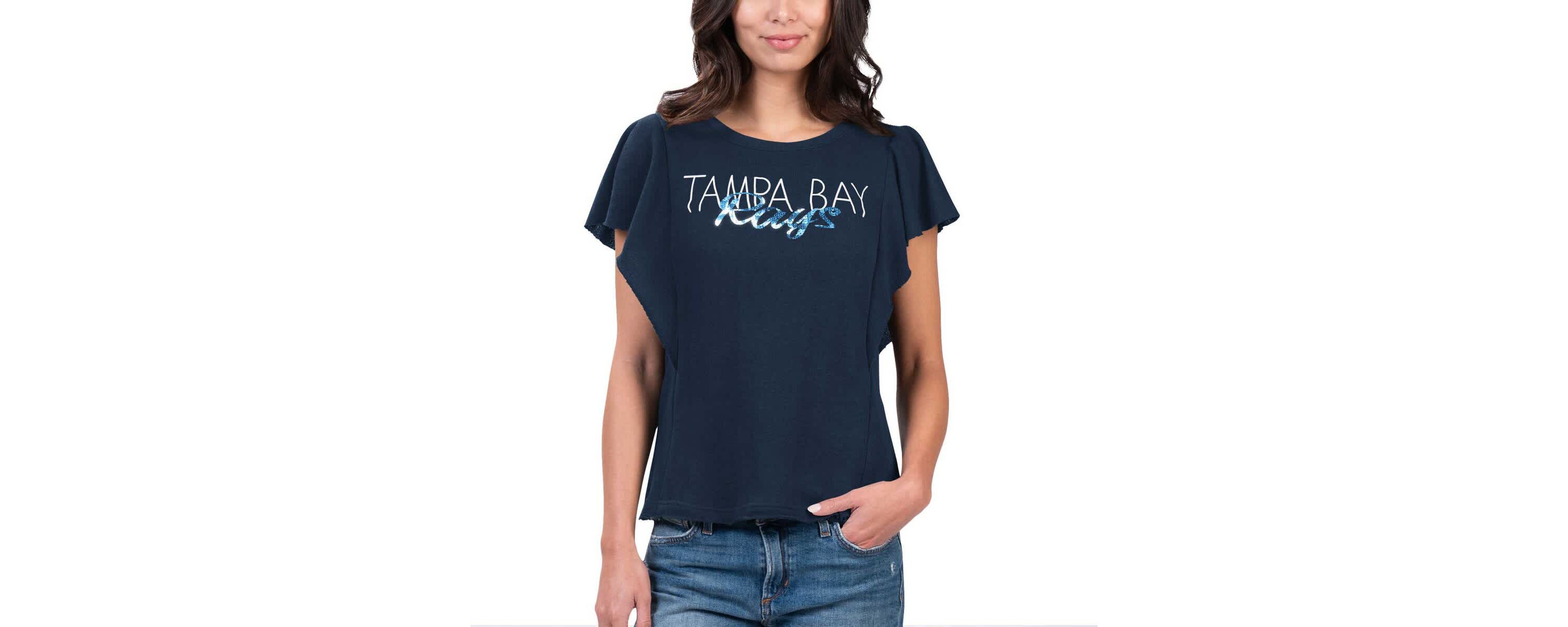 MLB Tampa Bay Rays Crowd Wave T-Shirt